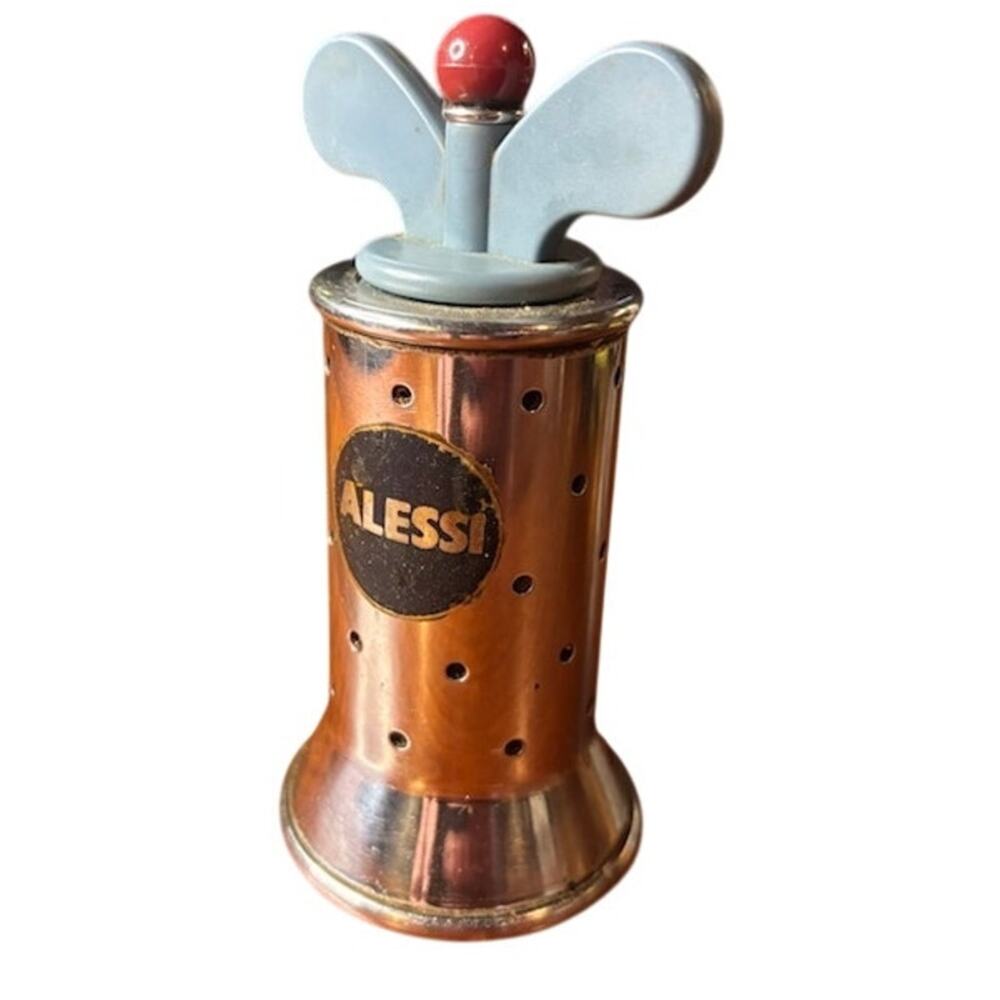 Alessi Michael Graves Pepper Mill Stainless Steel Postmodern Italy Early Design